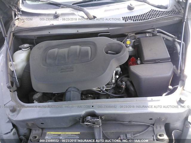 3GNCA13BX9S590265 - 2009 CHEVROLET HHR LS GRAY photo 10