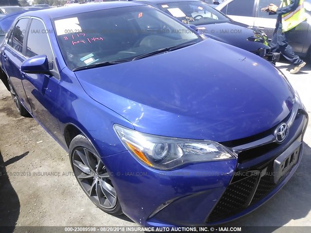 4T1BF1FK8FU916329 - 2015 TOYOTA CAMRY LE/XLE/SE/XSE 蓝色 照片 1