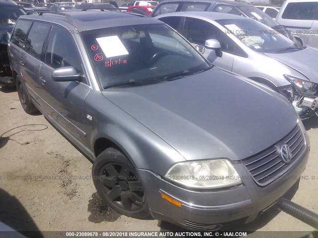 WVWWH63B43E171019 - 2003 VOLKSWAGEN PASSAT GLX 灰色 照片 1