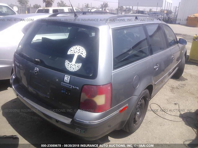 WVWWH63B43E171019 - 2003 VOLKSWAGEN PASSAT GLX 灰色 照片 4