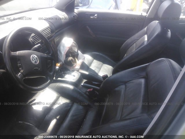 WVWWH63B43E171019 - 2003 VOLKSWAGEN PASSAT GLX 灰色 照片 5