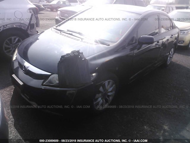 2HGFA1F97AH509925 - 2010 HONDA CIVIC EXL 黑色 照片 2