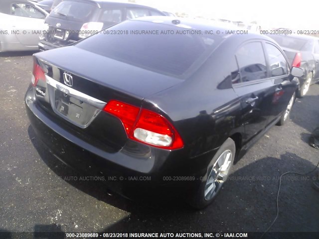 2HGFA1F97AH509925 - 2010 HONDA CIVIC EXL 黑色 照片 4