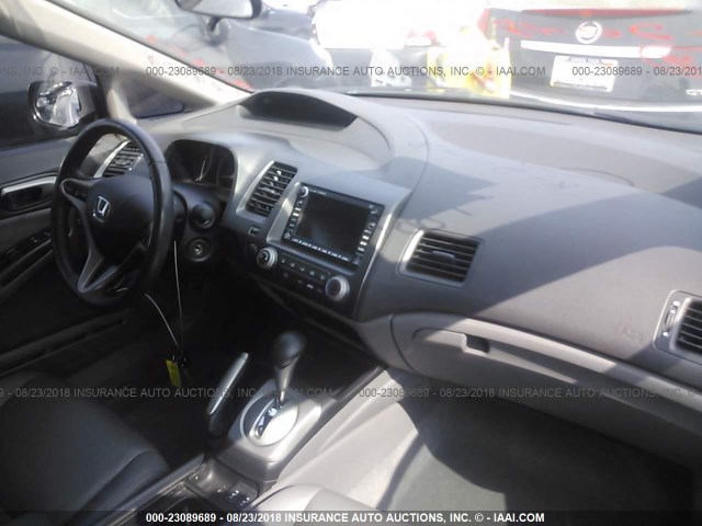 2HGFA1F97AH509925 - 2010 HONDA CIVIC EXL 黑色 照片 5