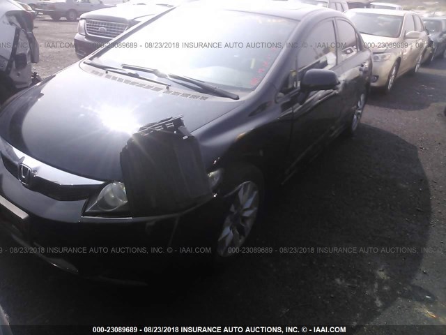 2HGFA1F97AH509925 - 2010 HONDA CIVIC EXL 黑色 照片 6