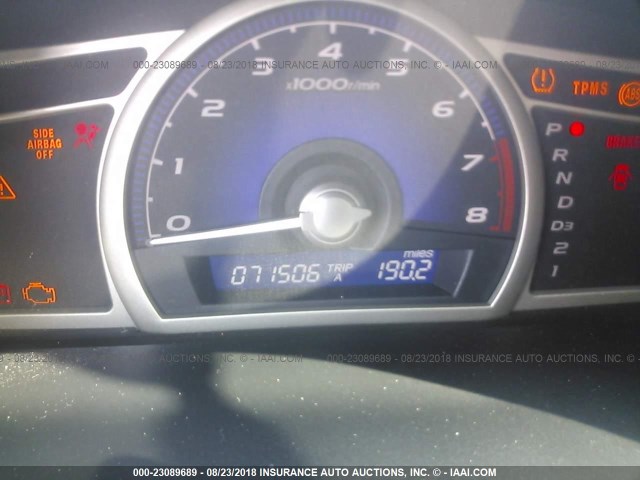 2HGFA1F97AH509925 - 2010 HONDA CIVIC EXL 黑色 照片 7