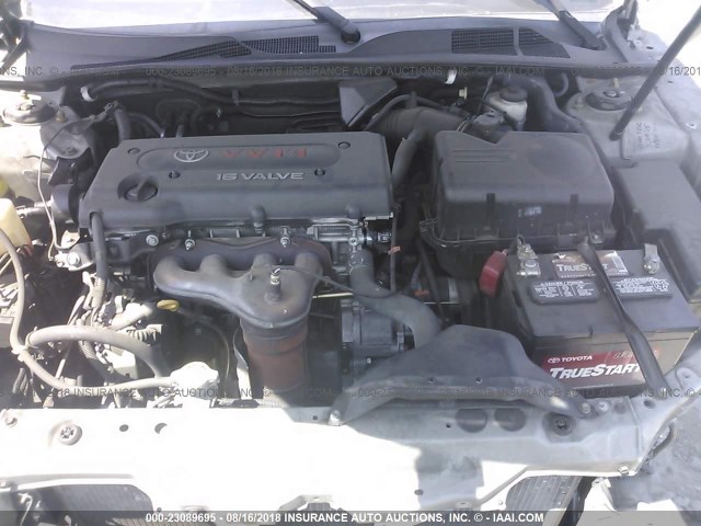 4T1BE30K65U557522 - 2005 TOYOTA CAMRY LE/XLE/SE 银色 照片 10