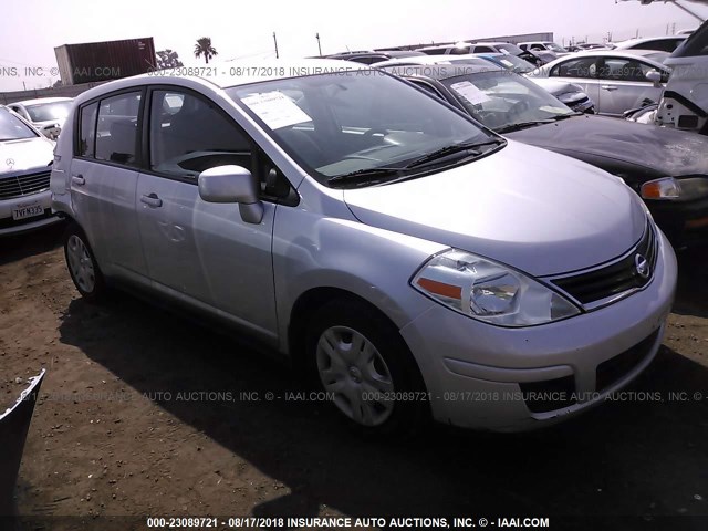 3N1BC1CP1AL463979 - 2010 NISSAN VERSA S/SL SILVER photo 1