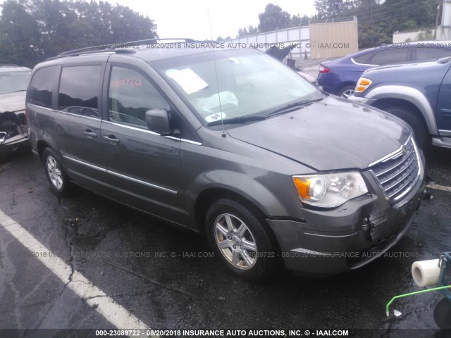 2A4RR5D13AR449445 - 2010 CHRYSLER TOWN & COUNTRY TOURING GRAY photo 1