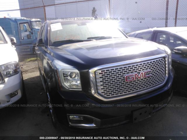 1GKS2CKJ5GR304932 - 2016 GMC YUKON DENALI BLACK photo 1