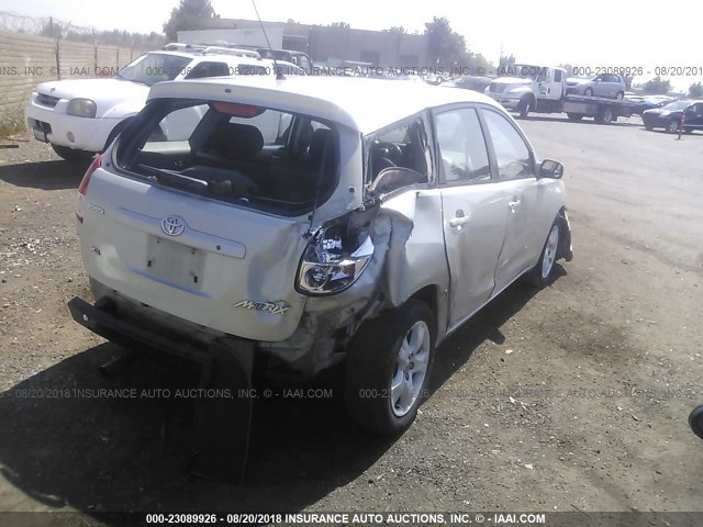 2T1KR32E93C121080 - 2003 TOYOTA COROLLA MATRIX XR SILVER photo 4