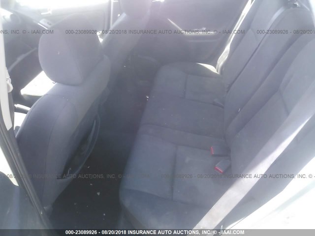 2T1KR32E93C121080 - 2003 TOYOTA COROLLA MATRIX XR SILVER photo 8