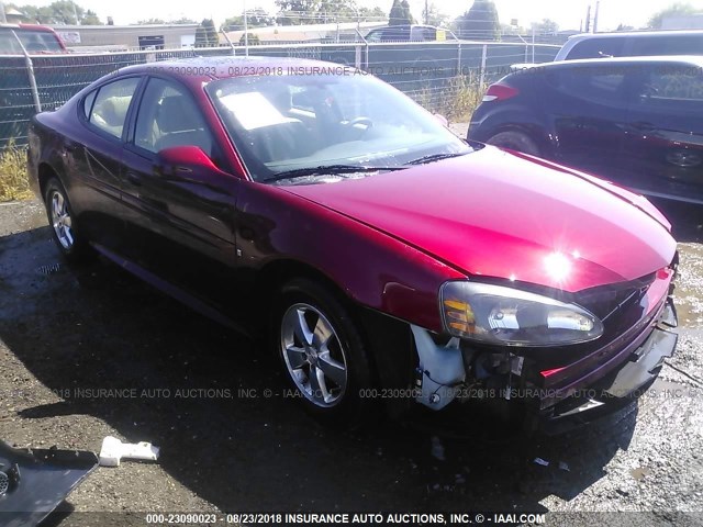 2G2WP552071226023 - 2007 PONTIAC GRAND PRIX RED photo 1