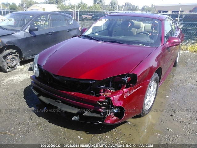 2G2WP552071226023 - 2007 PONTIAC GRAND PRIX RED photo 6