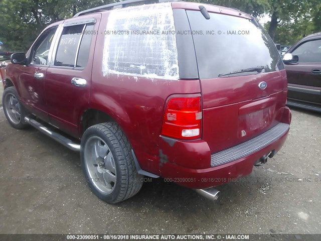 1FMZU72K73UB62753 - 2003 FORD EXPLORER XLS/XLS SPORT RED photo 3