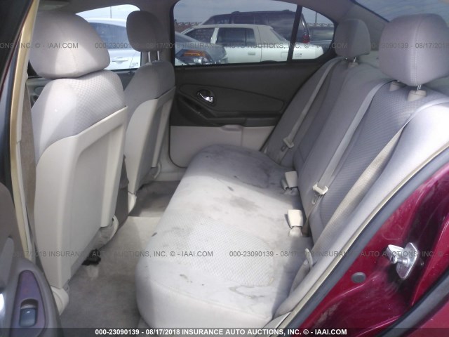 1G1ZS58F87F101410 - 2007 CHEVROLET MALIBU LS Tünd qırmızı foto 8