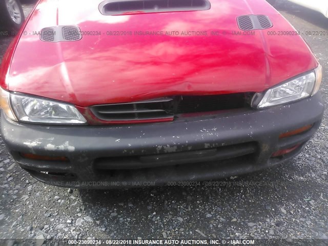 JF1GF4851XH806063 - 1999 SUBARU IMPREZA OUTBACK SPORT RED photo 6