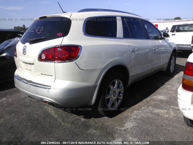 5GAKRCED2CJ105313 - 2012 BUICK ENCLAVE WHITE photo 4