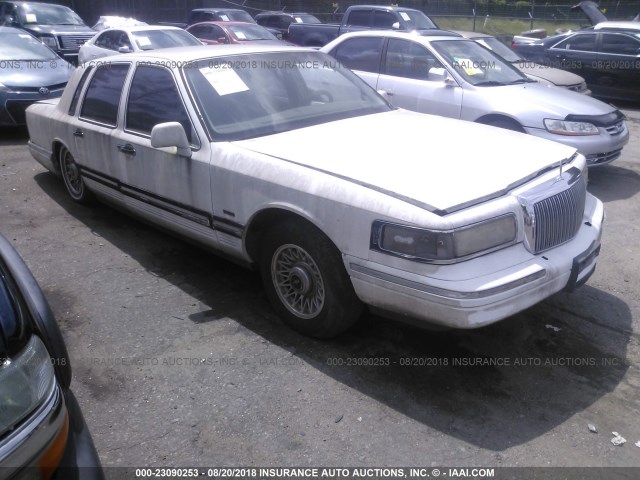 1LNLM81W0SY607373 - 1995 LINCOLN TOWN CAR EXECUTIVE Weiß Foto 1