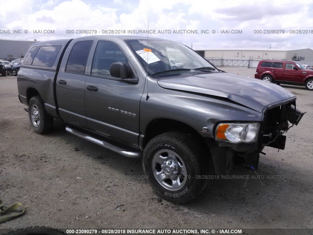 3D7KR28C85G749999 - 2005 DODGE RAM 2500 ST/SLT GRAY photo 1