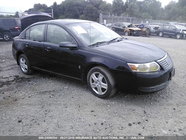 1G8AZ55F97Z176131 - 2007 SATURN ION LEVEL 2 黑色 照片 1