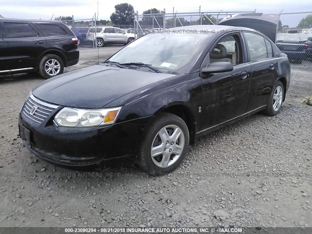 1G8AZ55F97Z176131 - 2007 SATURN ION LEVEL 2 黑色 照片 2