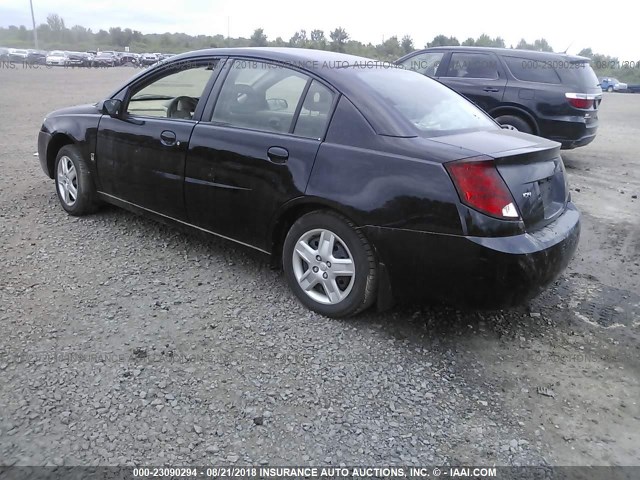 1G8AZ55F97Z176131 - 2007 SATURN ION LEVEL 2 黑色 照片 3