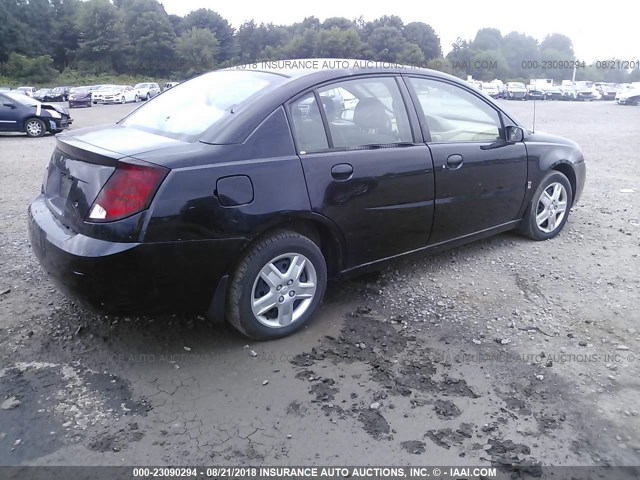 1G8AZ55F97Z176131 - 2007 SATURN ION LEVEL 2 黑色 照片 4