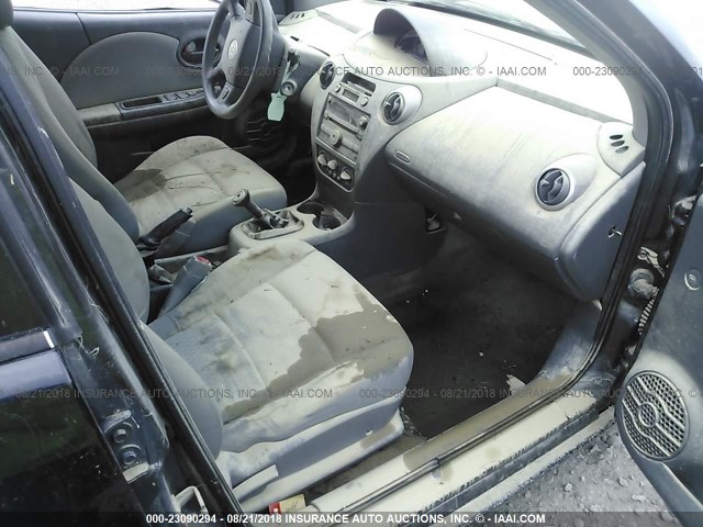 1G8AZ55F97Z176131 - 2007 SATURN ION LEVEL 2 黑色 照片 5