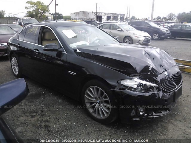 WBA5A7C53ED616940 - 2014 BMW 528 XI BLACK photo 1