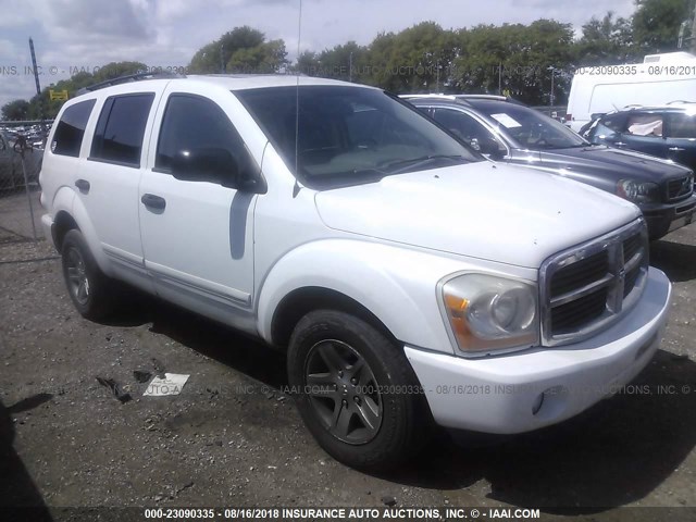 1D8HB58D85F582467 - 2005 DODGE DURANGO LIMITED WHITE photo 1