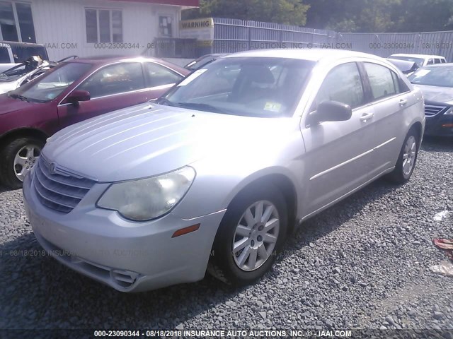 1C3LC46J98N208392 - 2008 CHRYSLER SEBRING LX SILVER photo 2