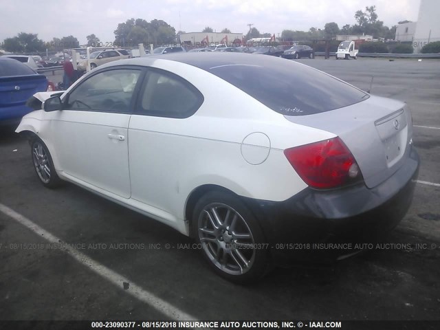 JTKDE177450016990 - 2005 TOYOTA SCION TC 白色 照片 3