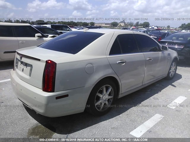 1G6DW6EDXB0121204 - 2011 CADILLAC STS LUXURY CREAM photo 4