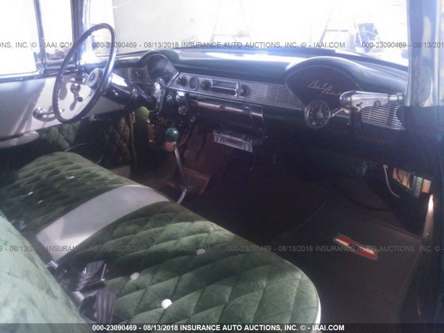 VC56A094011 - 1956 CHEVROLET BEL AIR GREEN photo 5