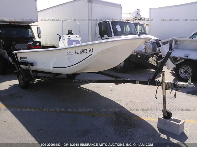 EKH0T742I011 - 2011 CAROLINA SKIFF BOAT  WHITE photo 1