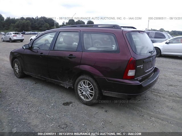 1FAFP36N86W154459 - 2006 FORD FOCUS ZXW RED photo 3