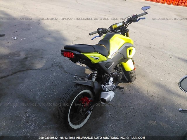 MLHJC6114H5200011 - 2017 HONDA GROM 125 GREEN photo 4