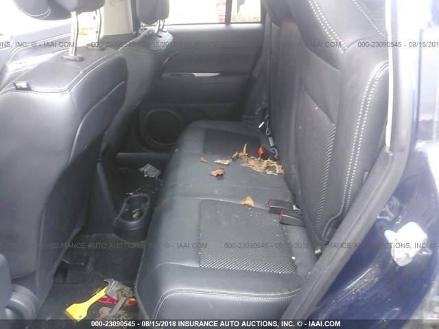 1C4NJDEB9GD752870 - 2016 JEEP COMPASS LATITUDE ლურჯი ფოტო 8