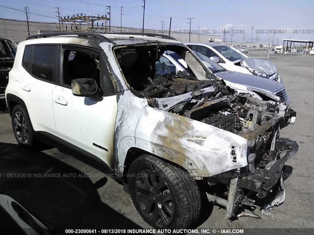 ZACCJABT3GPD50041 - 2016 JEEP RENEGADE LATITUDE WHITE photo 1