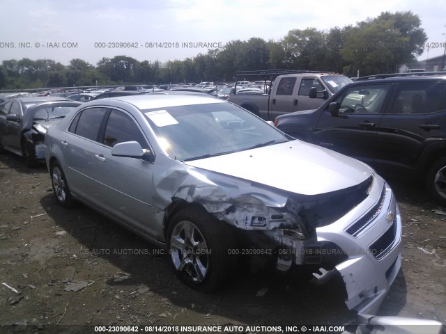 1G1ZC5E05AF167613 - 2010 CHEVROLET MALIBU 1LT SILVER photo 1