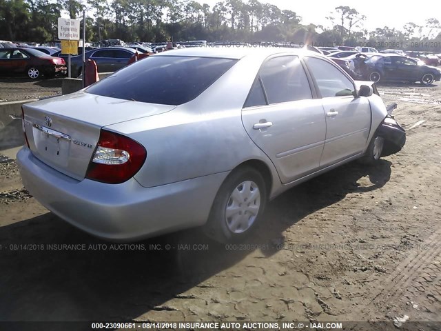 4T1BE32K04U793305 - 2004 TOYOTA CAMRY LE/XLE/SE Күміс фото 4