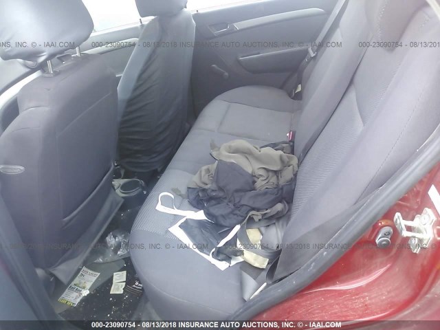 KL1TD56E89B349367 - 2009 CHEVROLET AVEO LS/LT 红色 照片 8