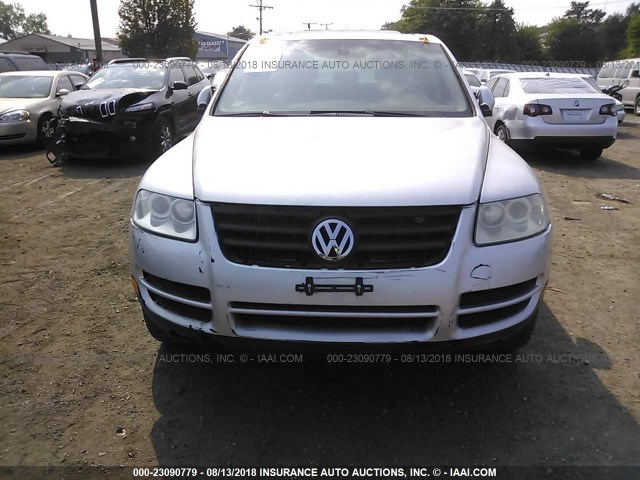 WVGZG77L86D040268 - 2006 VOLKSWAGEN TOUAREG 3.2 SILVER photo 6