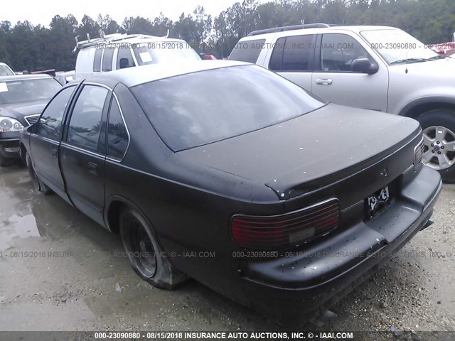 1G1BL52PXTR103801 - 1996 CHEVROLET CAPRICE / IMPALA CLASSIC/SS 黑色 照片 3