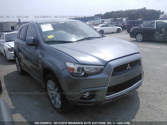 JA4AP4AU8BZ008137 - 2011 MITSUBISHI OUTLANDER SPORT SE SILVER photo 1