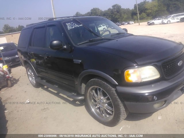 1FMRU15W32LA12042 - 2002 FORD EXPEDITION XLT BLACK photo 1