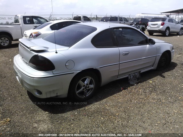 1G2NW12E82C237439 - 2002 PONTIAC GRAND AM GT SILVER photo 4