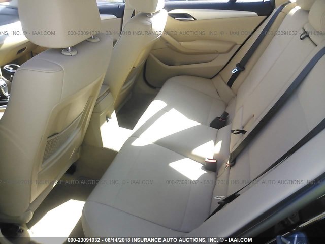 WBAVM1C59EVW47222 - 2014 BMW X1 SDRIVE28I BLACK photo 8