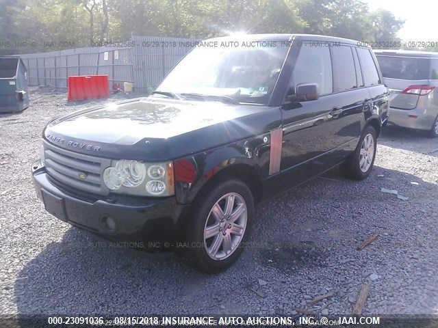 SALMF15438A281744 - 2008 LAND ROVER RANGE ROVER HSE BLACK photo 2